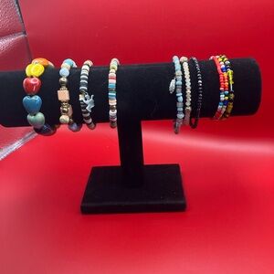 Multicolor Beaded Bracelet Collection